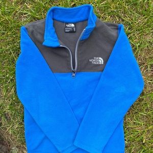 The North Face Boys XS  zip fleece pullover